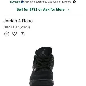 Air Jordan 4 retro | Shoes | This Jordan 4 Is Composed Of A  display picture 1